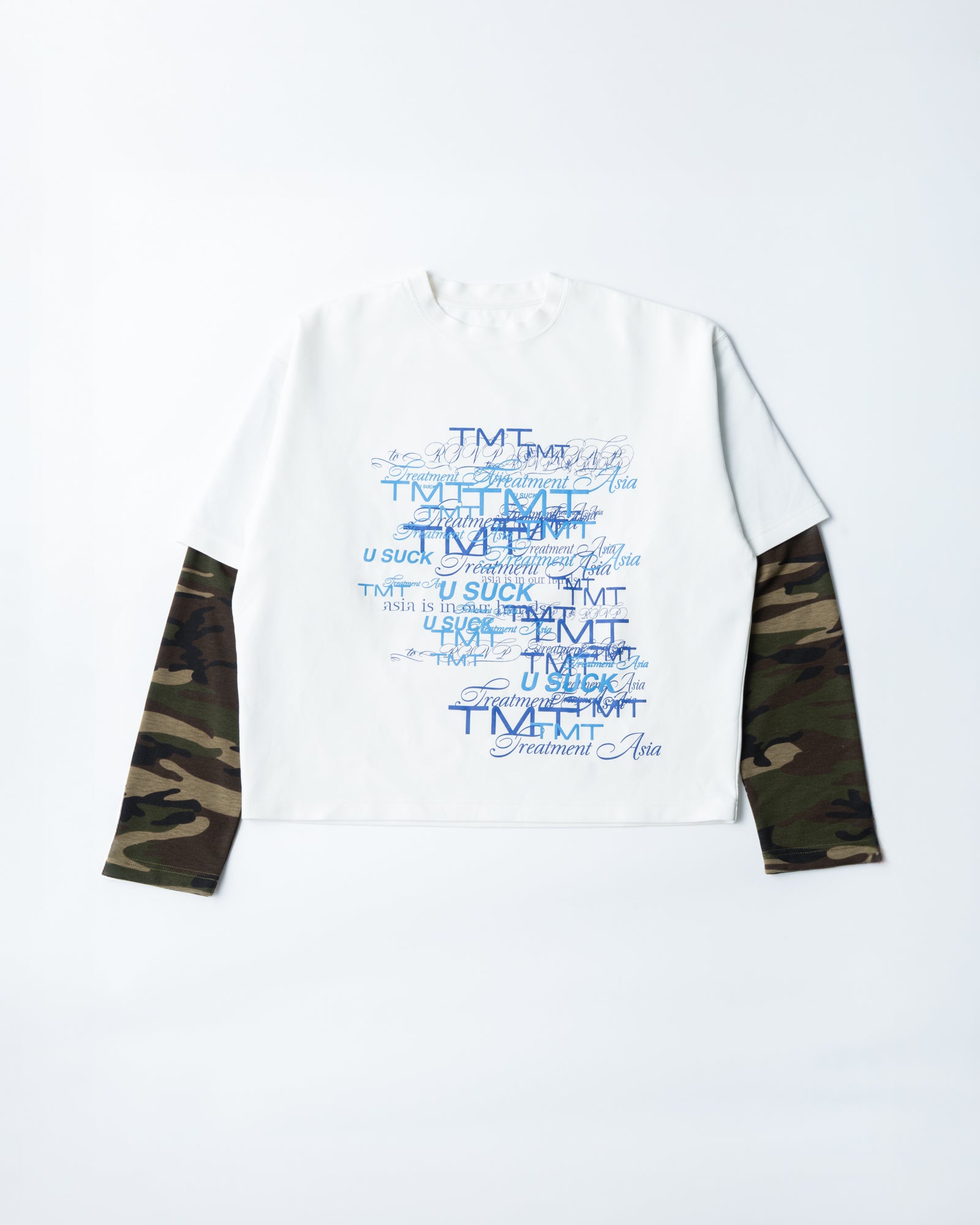 トップス TREATMENT ASIA LAYERED LONG TEE TMT LAYERED LONG TEE – TREATMENT ASIA