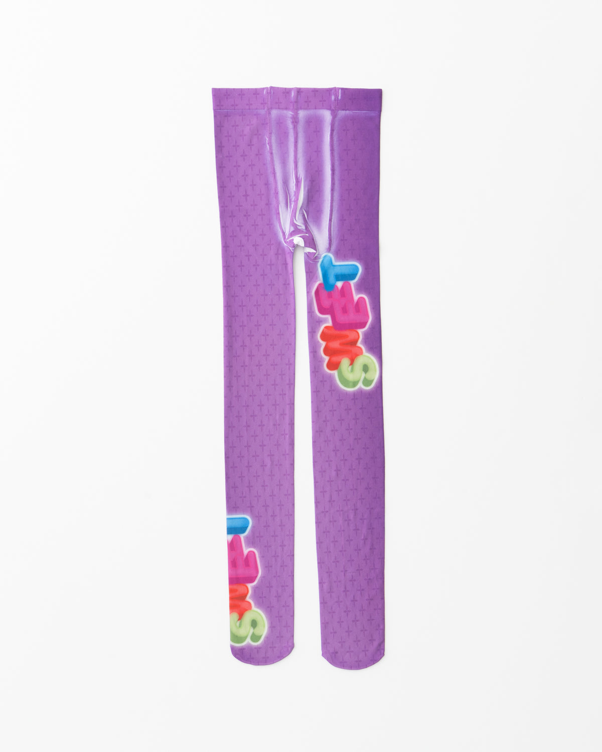 Graphic Tights- Purple