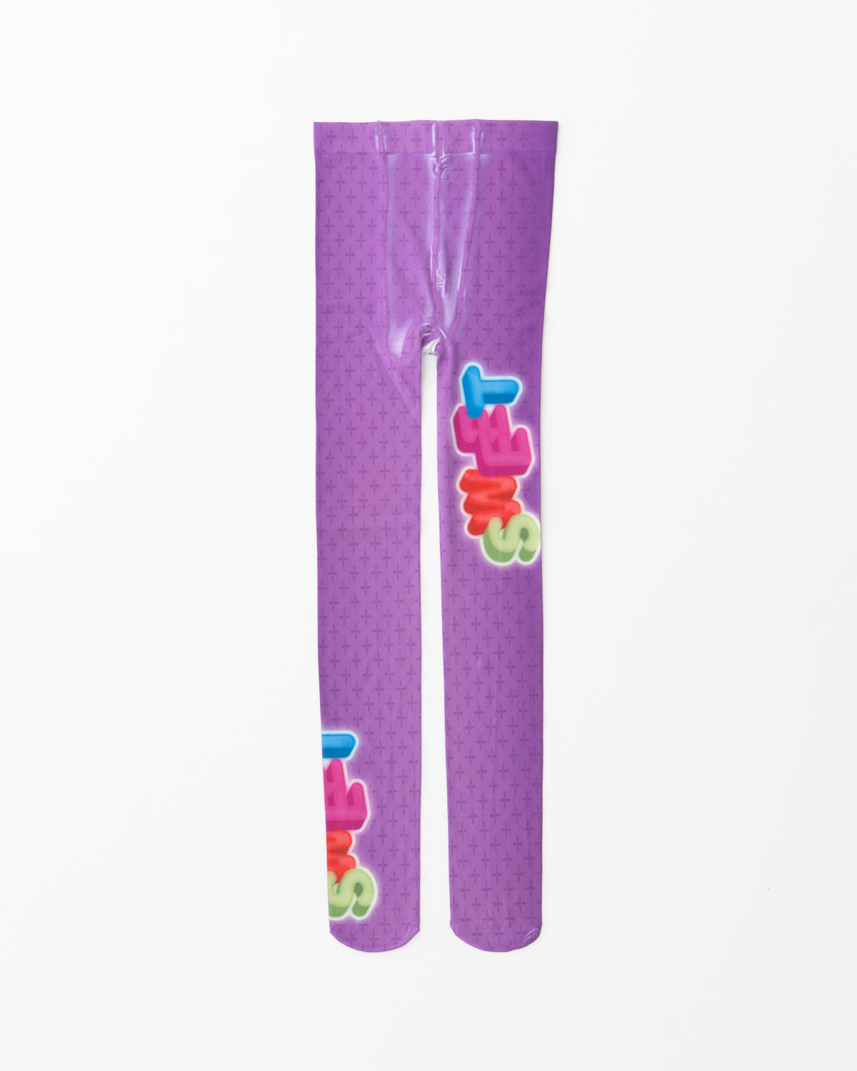 Graphic Tights- Purple
