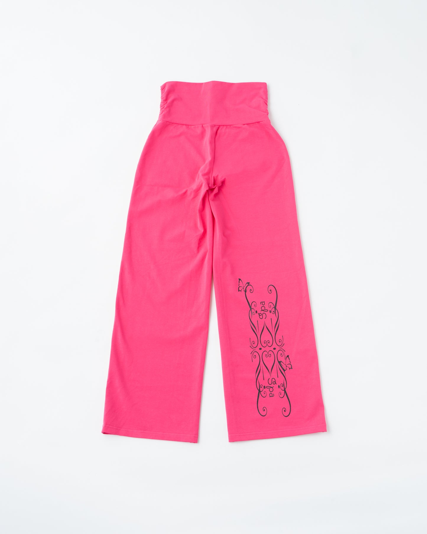 STRETCH FLARES PANTS( BUTTERFLY )