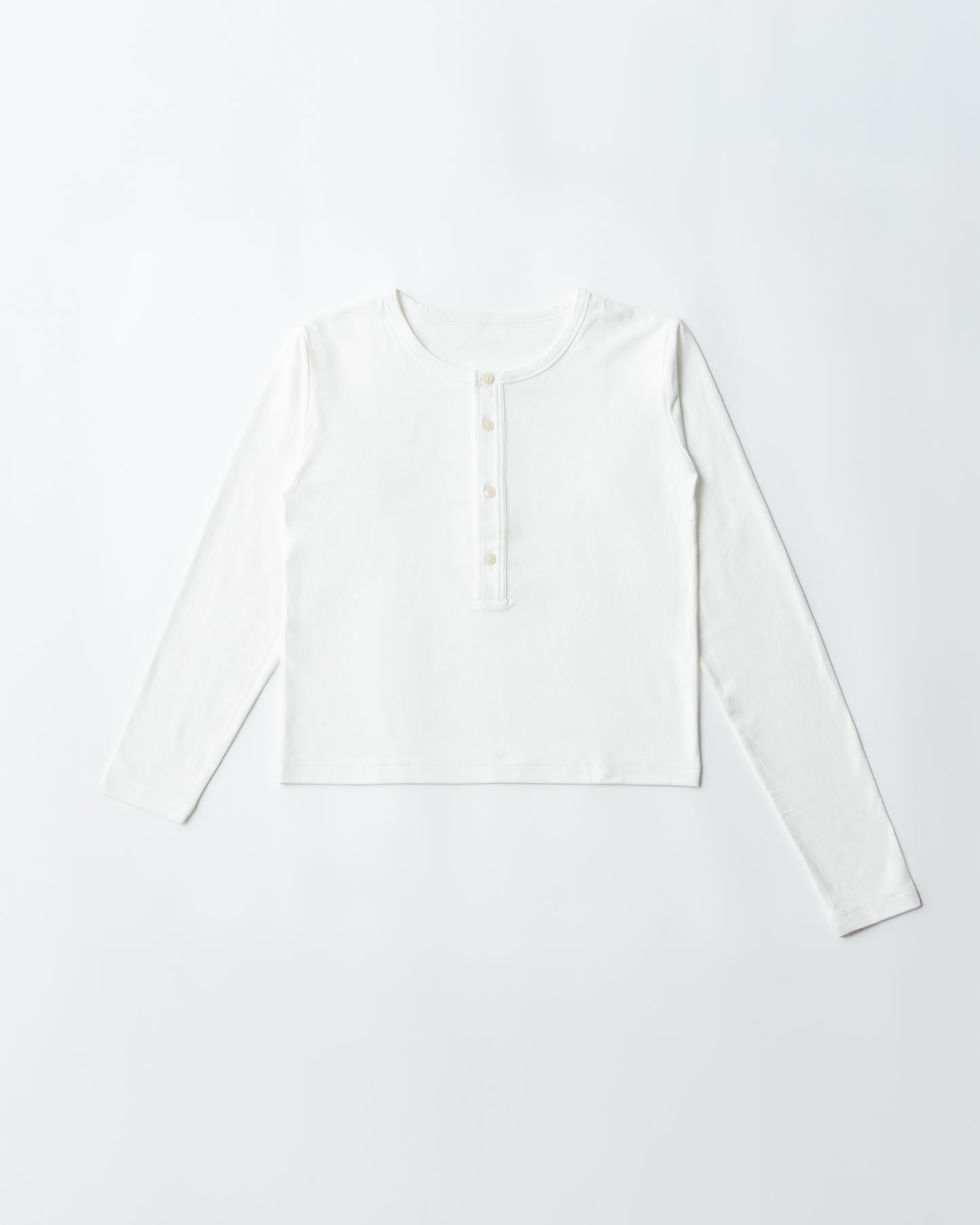 HENRY NECK TEE(WOMENS F SIZE)