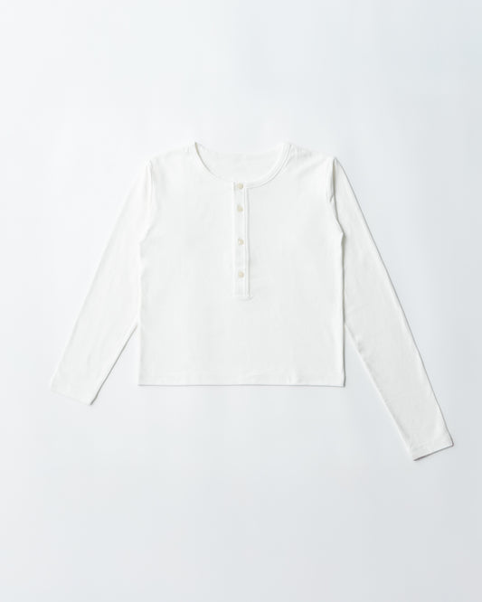 HENRY NECK TEE(WOMENS F SIZE)